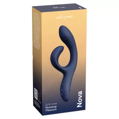   We-Vibe Nova 2 - App-gestuurde vibrator met clitorisstimulator (blauw)