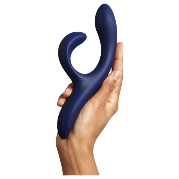 We-Vibe Nova 2 - rabbit vibrator - oplaadbaar - app-bediening - blauw