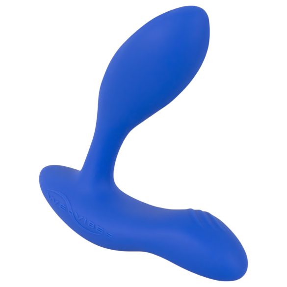 We-Vibe Vector+ - anaal vibrator - oplaadbaar, app-gestuurd - blauw