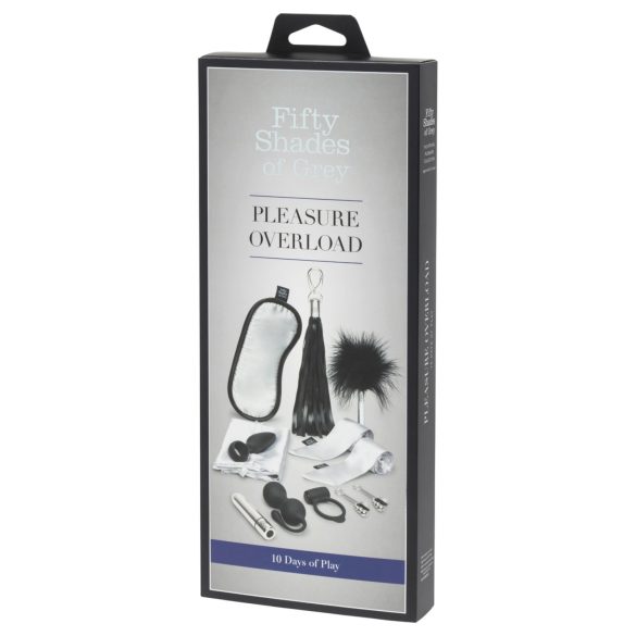 Fifty Shades of Grey - luxe seksspeeltjes set - siliconen - zwart