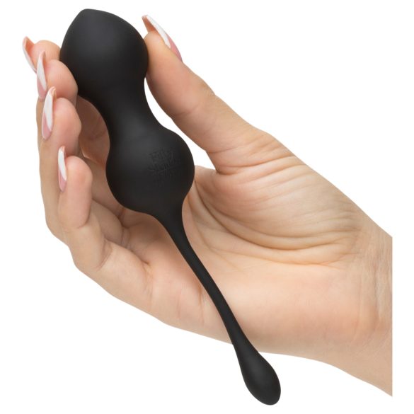 Fifty Shades of Grey - luxe seksspeeltjes set - siliconen - zwart