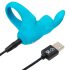 Happyrabbit Cock - oplaadbare vibrerende penisring (blauw)
