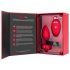 b-vibe heart - oplaadbare, draadloze anale vibrator (rood)