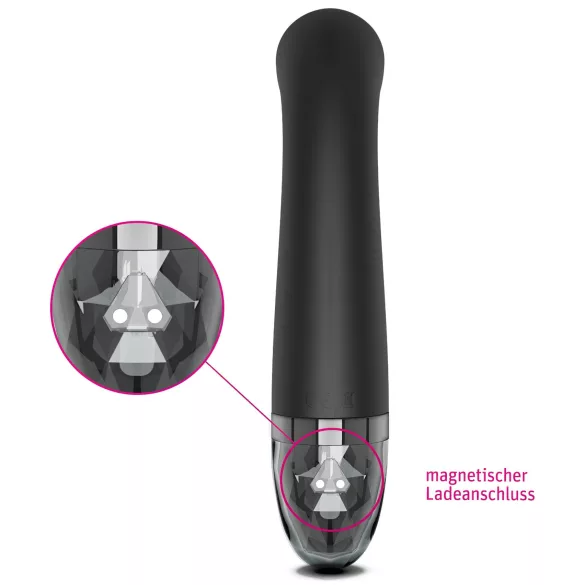 mystim - elektro vibrator voor G-spot - siliconen - zwart