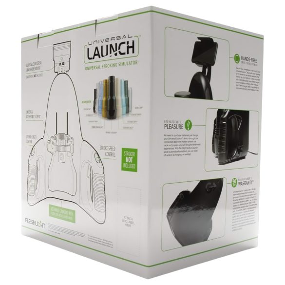 Fleshlight - universele masturbator adapter - zwart