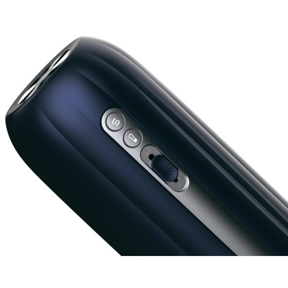 Svakom Hannes Neo - verwarmend, op-en-neer bewegend masturbator (blauw)