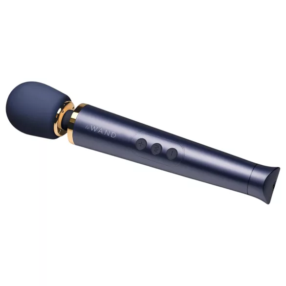 Le Wand Petite - oplaadbare luxe wand vibrator - blauw