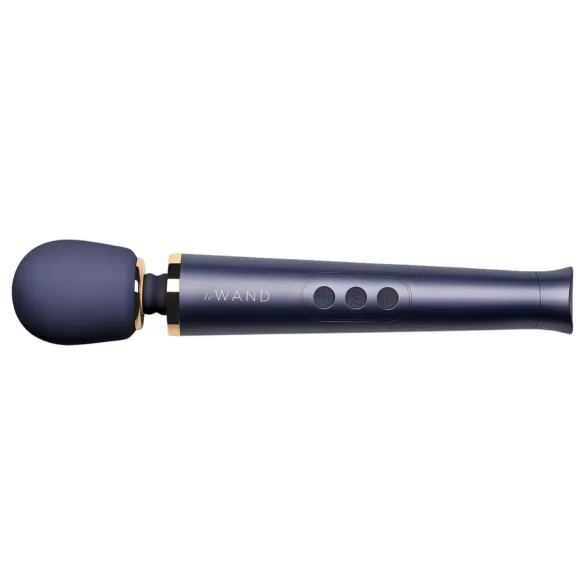 Le Wand Petite - oplaadbare luxe wand vibrator - blauw