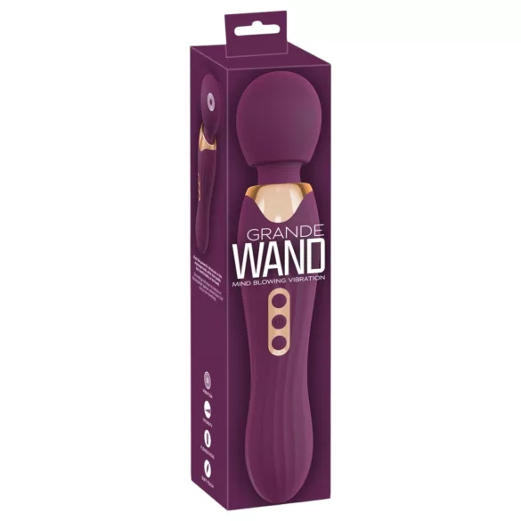 You2Toys Grande - vibrerende massagestok - oplaadbaar - rood