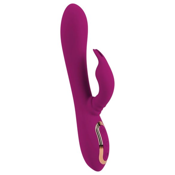 Javida - 3-in-1 vibrator met kralletjes en rotatie - paars