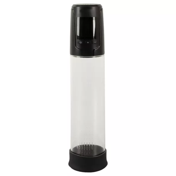 Mister Boner - automatische penispomp - oplaadbaar - zwart/transparant