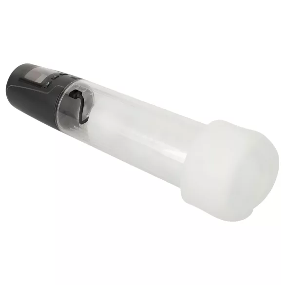 Mister Boner - automatische penispomp - oplaadbaar - zwart/transparant