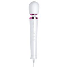 Le Wand Petite Plug-In - wand vibrator - oplaadbaar - wit
