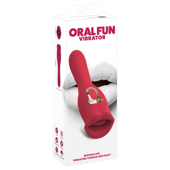 You2Toys - vibrator met tongstimulator - 2in1 - siliconen - roze