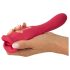 You2Toys - vibrator met tongstimulator - 2in1 - siliconen - roze