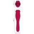 You2Toys - vibrator met tongstimulator - 2in1 - siliconen - roze