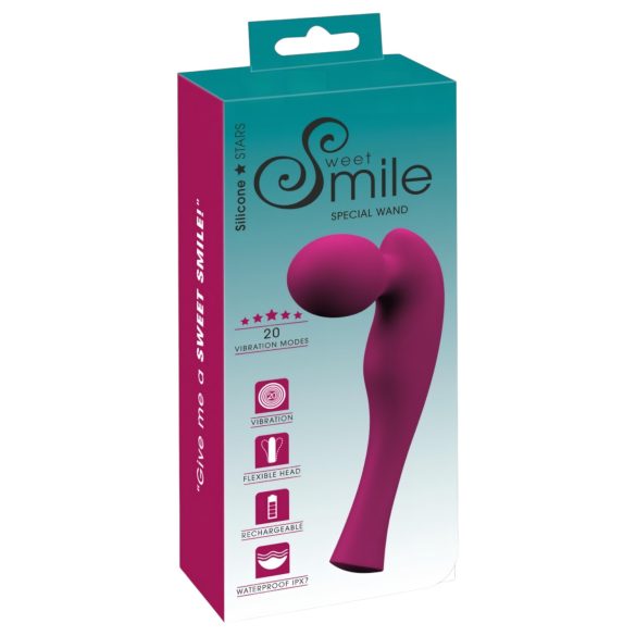 SMILE Special Wand - oplaadbare massage vibrator - roze