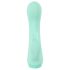 Cuties Mini 4 - oplaadbare, waterdichte, konijnvibrator (groen)