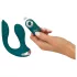Couples Choice - handsfree vibrator - opzetbaar - turquoise