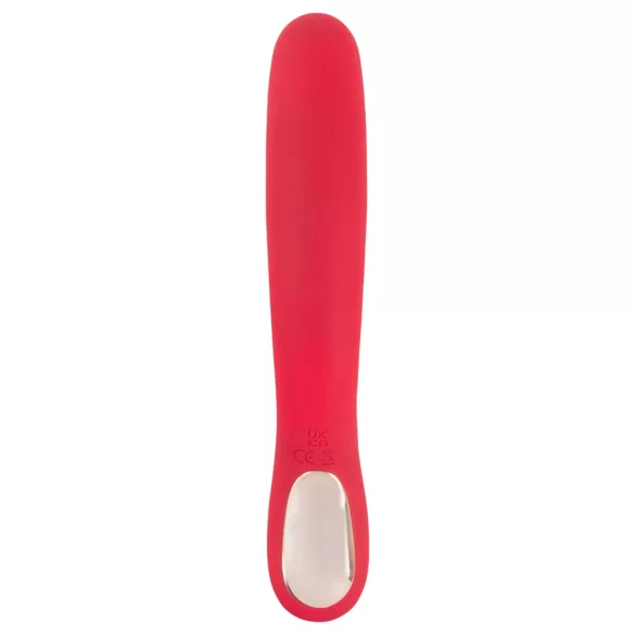 Smile Thumping Rabbit - vibrator met 3 motoren - oplaadbaar - rood