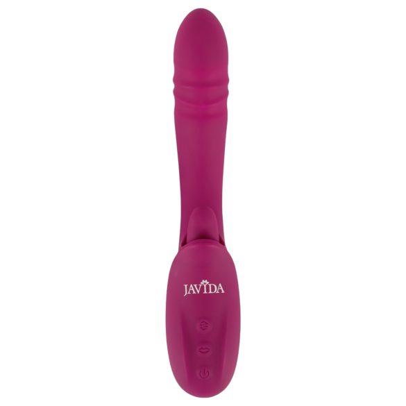 Javida lik-tong & stuwende vibrator (paars)