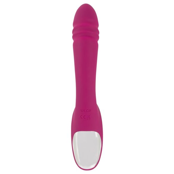 Javida lik-tong & stuwende vibrator (paars)