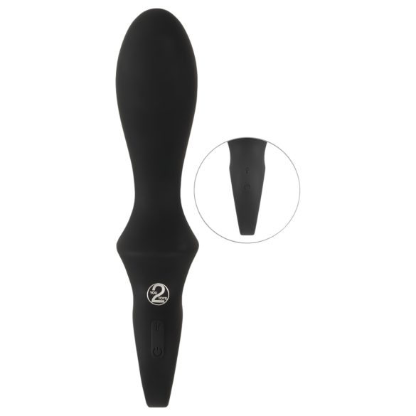 Eternal - opblaasbare G-spot vibrator (zwart)