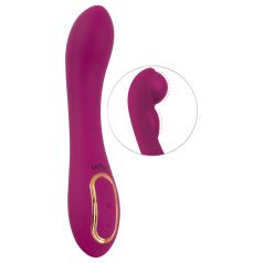 Javida - 2-punts opblaasbare vibrator (paars)