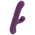 Javida - 3in1 rabbit vibrator - siliconen - paars