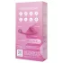 Snail Vibe Curve - duo vibrator voor clitoris en vagina - silicone - roze