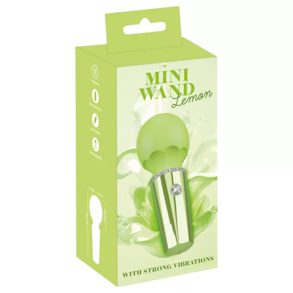 You2Toys Mini Wand - oplaadbare massagetrilator (groen)