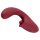Javida - vibrator met tong - 3-in-1 functie - rood