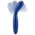 Smile - flexibele G-spot vibrator - blauw