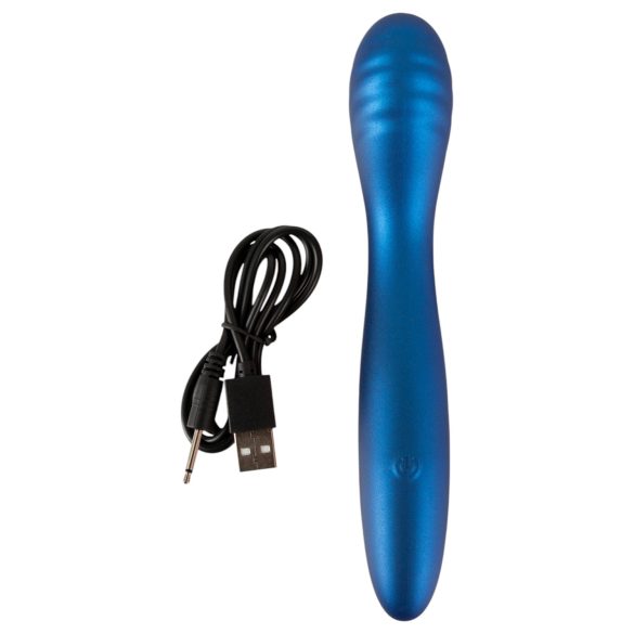 Smile - flexibele G-spot vibrator - blauw