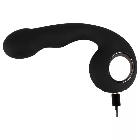 Black Velvets - G-spot en P-spot vibrator - zwart