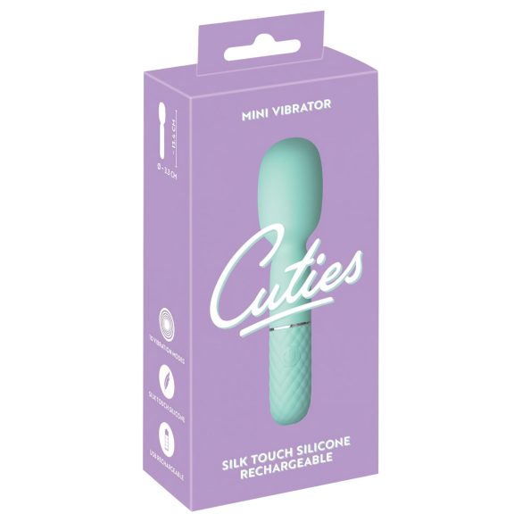 Cuties - mini vibrator massager - mintgroen