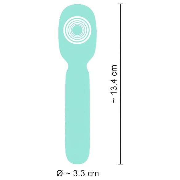 Cuties - mini vibrator massager - mintgroen
