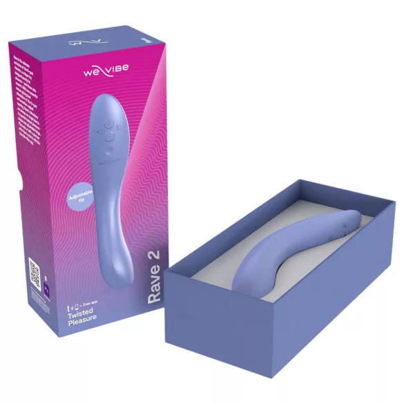 We-Vibe Rave 2 - G-spot vibrator - oplaadbaar - blauw