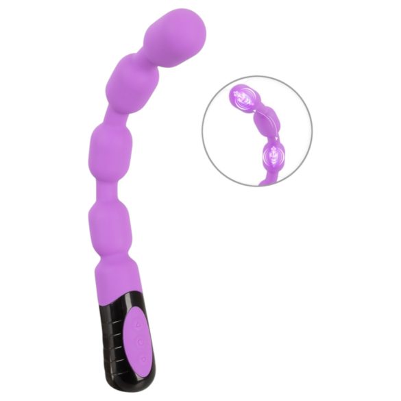 You2Toys - parelvormige G- en P-punt vibrator (paars)