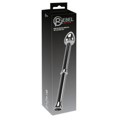 Rebel - metalen prostaat vibrator (zilver)