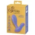 Smile - vibrerende buttplug - siliconen - blauw