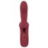 Javida 2-Functie Rabbit - oplaadbare clitorisstimulerende vibrator (rood)