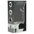 Naked Addiction - draaistoot levensechte vibrator (zwart)