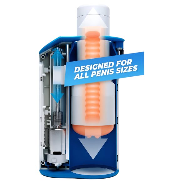 Autoblow A.I. Ultra - netgevoede super mond masturbator (wit)