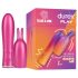 Durex Tease & Vibe - Staafvibrator met konijnen clitoris stimulator (roze)