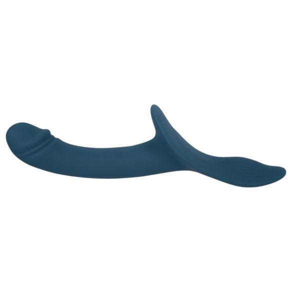 You2Toys - strap-on vibrator set - zwart/blauw