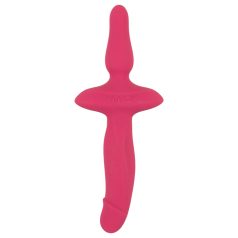   Couples Choice - vibrator en buttplug 2in1 - siliconen - roze