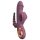 You2Toys - vibrator met drie armen - oplaadbaar - paars