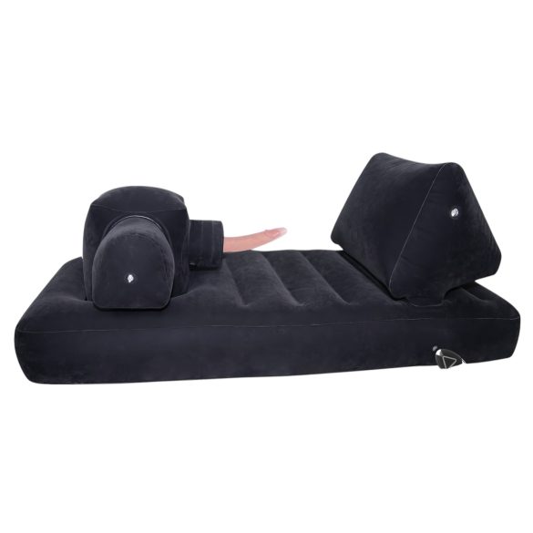 You2Toys Fluwelen Luxe - Sexmachine met ingebouwd bed (zwart)