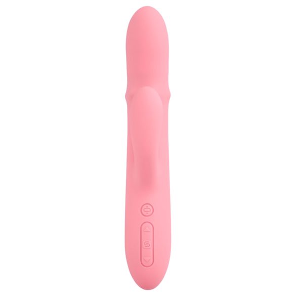 Svakom Mora Neo - vibrator met clitorisstimulator en kralen - siliconen - roze